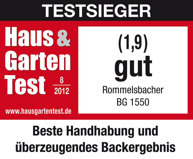 BAKING OVEN & BG ROTISSERIE ElektroHausgeräte GRILL ROMMELSBACHER 1550 - GmbH